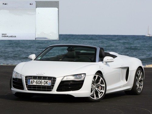 Peinture carrosserie blanc - peinture,