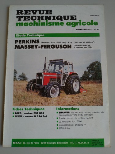 Revue technique tracteur - technique,