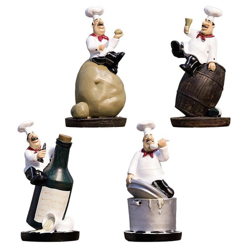 Chef créatif figurine - chef,