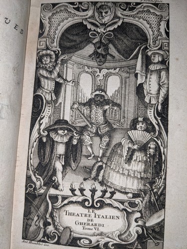Livre ancien théatre - livre, le