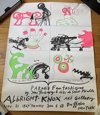 Niki de SAINT PHALLE : Paradis Fantastique, Dancing Nana rose original 1967