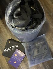 MAXYOYO Japanese Floor Futon Mattress, 4" Thick Tatami Mat Full, Black