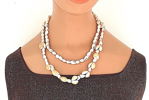 Collier coquillages - collier,
