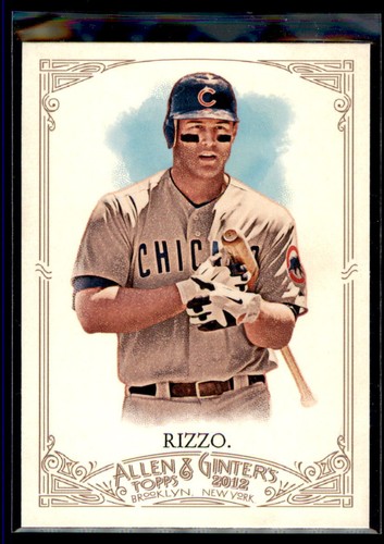 2012 topps allen - &, ginter