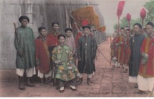 ANNAM - HUÉ  chef de la garde