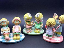 HTF Precious Moments Spa Salon ? Relaxation Figurines – Rare Self-Care