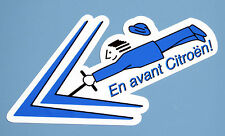 'En Avant Citroen!' stickers 2CV, DS, AMI, SM, Traction Avant, Dyane, Mehari