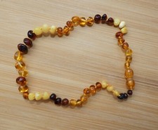 Natural Genuine Amber Necklace - Stone Jewelry Minerals Lithotherapy Reiki Care
