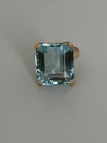 7608 bague vintage jaune - 7608-,