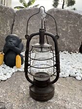 No. 12 old kerosene lamp / storm lamp vintage navy