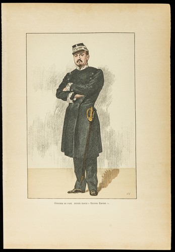 1896 officier paix second - 1896,