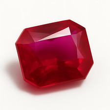 Pierre précieuse rouge