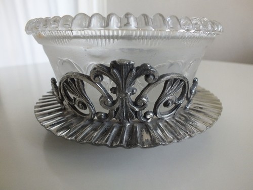 Sucrier métal argenté armand - argenté,