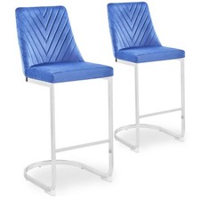 Lot de 2 Chaises de Bar Design