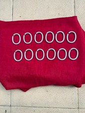 Lot de 12 anneaux rideaux de