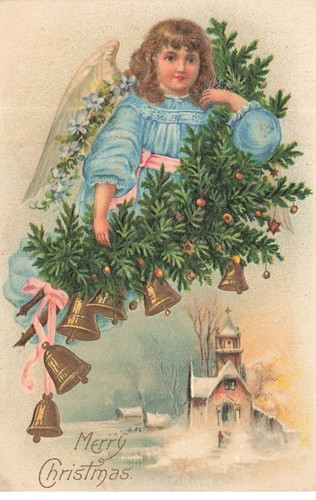 Carte gaufrée noël merry - carte,