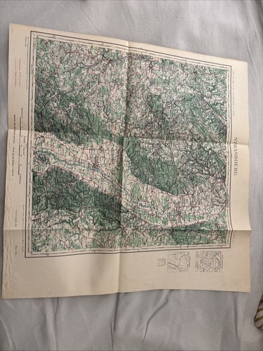Carte ign strasbourg 1945 - ign,