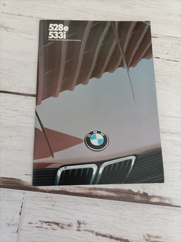 Catalogue brochure bmw - bmw, 528e