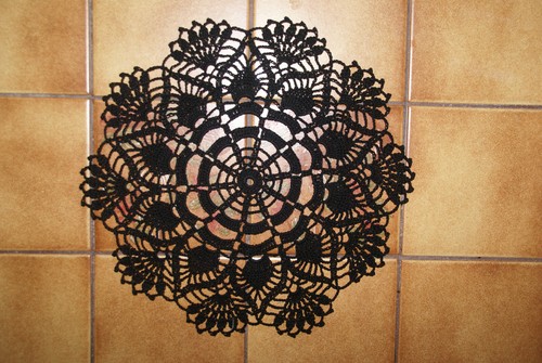 Napperon dentelle crochet - napperon, au