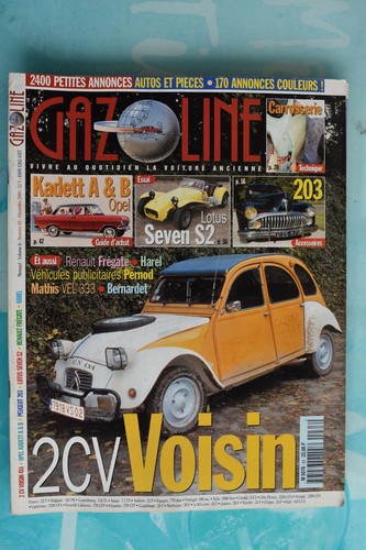 Gazoline 2cv voisin - 2cv, /
