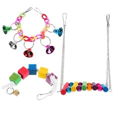  Jouet Calopsitte Pour Perroquet Jouets À Oiseaux D'oiseau Naturel