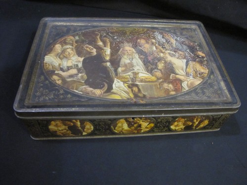 Ancienne boîte tôle - boîte,