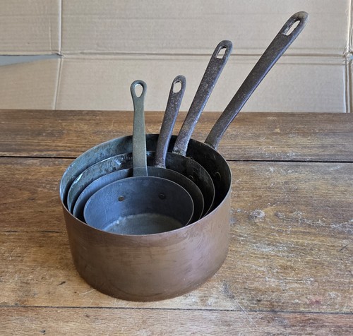 Lot casseroles anciennes - lot, de
