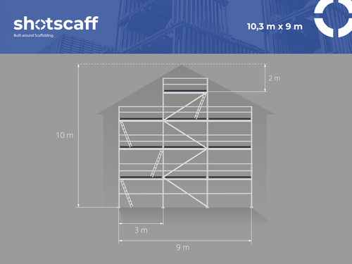 Neuf m scaff 74 - neuf,