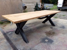 Table industriel pied IPN et