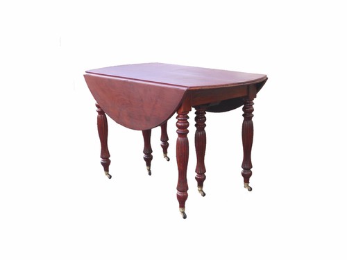 Table louis philippe volets - table, à