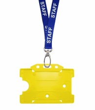 Bleu Staff Identité Cou