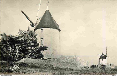 Carte postale moulin à vent - postale,
