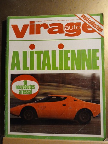Virage auto 1972 italie - italie, r15