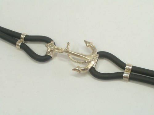 Bracelet avec ancre corde - avec,