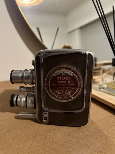 Vintage bell howell filmo - bell, &