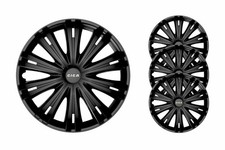 FOR CITROEN E-BERLINGO 16" INCH WHEEL TRIMS COVERS HUB CAPS GIGA BLACK 4PC