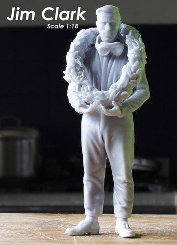 Jim clark unpainted - clark, for