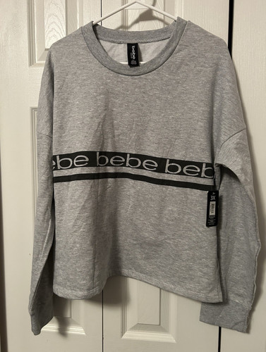 Bebe sweatshirt women plus - bebe, women's