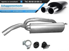 Fiat Bravo II 1.4 T-Jet (07-) Silencieux arrière avec homologation