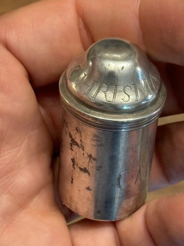 Ampoule boite saintes huiles - saintes,