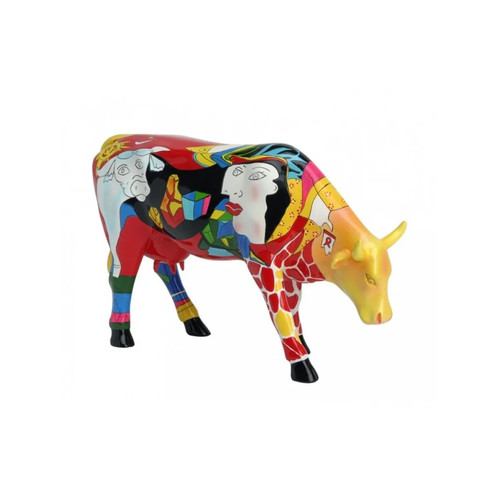 Cow parade picasso - cow,