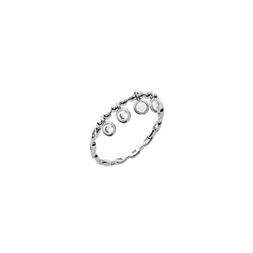 Bague argent 925 rhodié - argent,