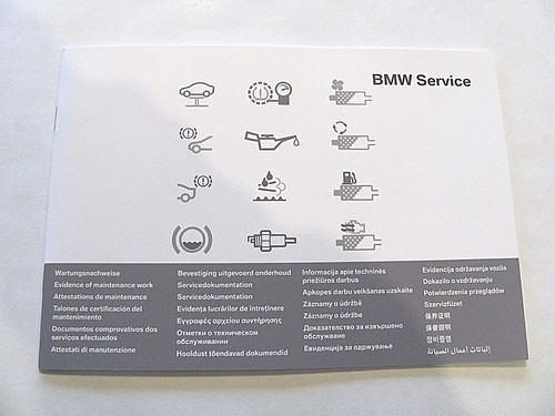Carnet entretien bmw f23 - bmw,
