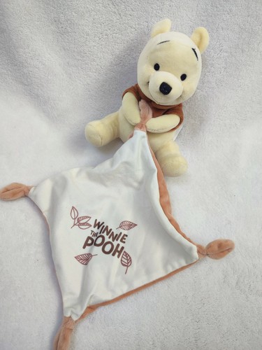 Doudou plat mouchoir - plat, winnie