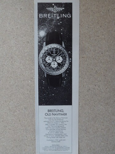 1988 pub montre breitling - pub,