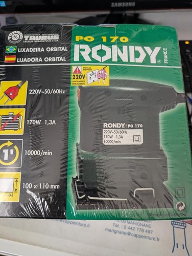 Ponceuse rondy 170 - 170, plateau