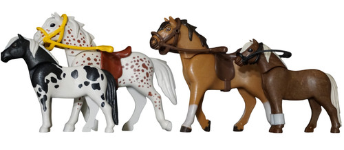 Playmobil chevaux lot ferme