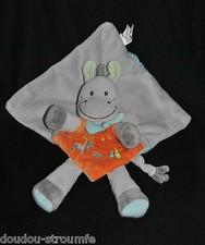 🍀Doudou Plat Ane Cheval