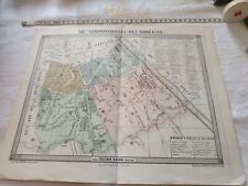 Plan Ancien Paris Vers 1850 13