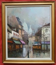 Magnifique  huile sur toile